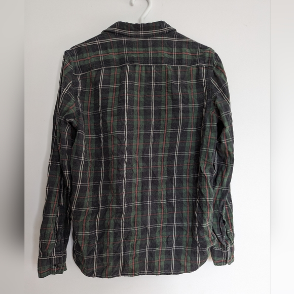 Denim & Supply Green Plaid Flannel Shirt - Picture 3 of 5